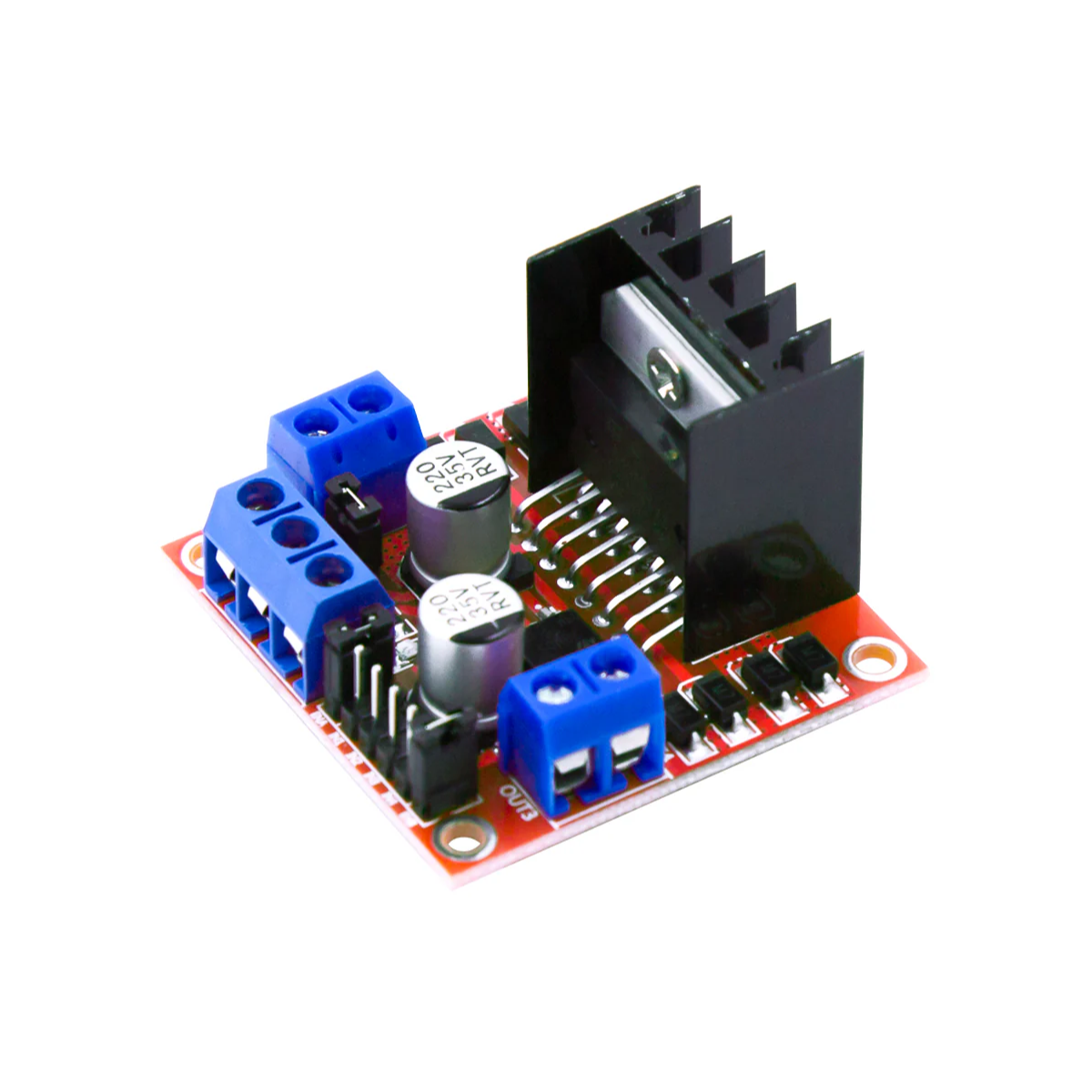 L298N Motortreiber (Dual H-Bridge)